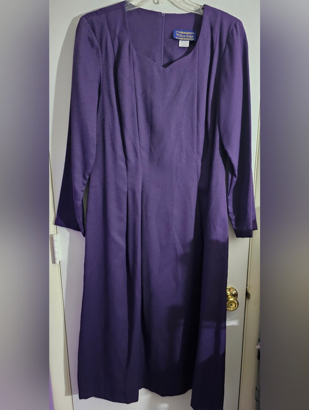 Willow Ridge Long Sleeve Dress in Purple